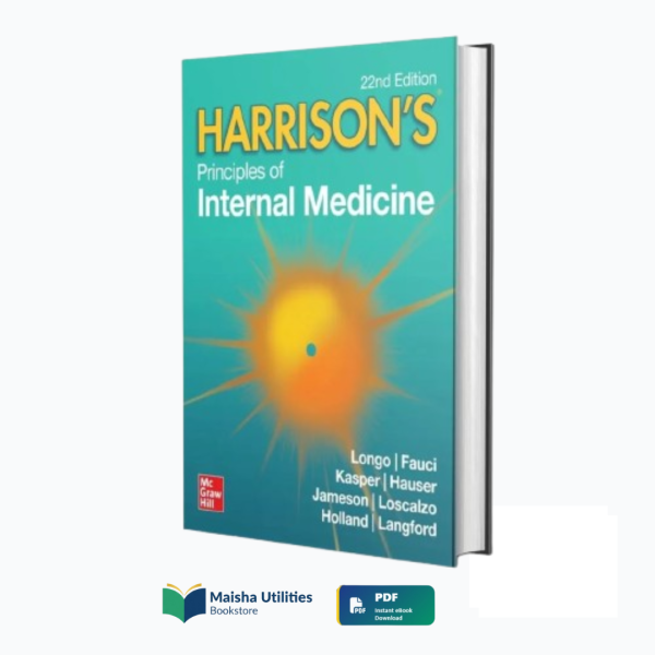 harrisons-principles-of-internal-medicine-22nd-edition-longo-fauci-kasper.jpg Harrison’s Principles of Internal Medicine 22nd Edition Vol 1 and Vol 2 by Dan Longo, Anthony Fauci, and Dennis Kasper – leading medical reference book