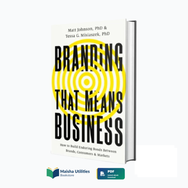 Branding That Means Business Book Cover – Matt Johnson and Tessa Misiaszek Cover of Branding That Means Business book by Matt Johnson and Tessa Misiaszek showing modern design and Economist Edge branding