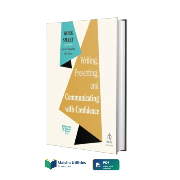 Writing, Presenting, and Communicating with Confidence by HBR book cover emphasizing professional communication skills