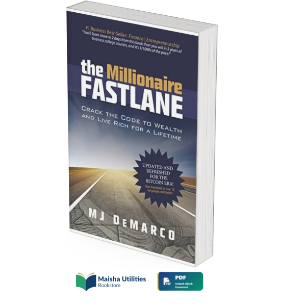 the-millionaire-fastlane-mj-demarco.jpg The Millionaire Fastlane by MJ DeMarco book cover about wealth creation and entrepreneurial success