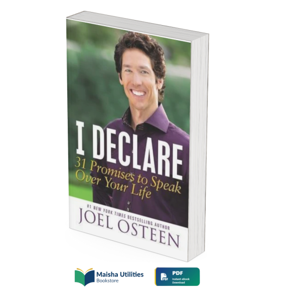 i-declare-joel-osteen.jpg I Declare by Joel Osteen book cover illustrating faith, positivity, spiritual empowerment, and motivational affirmations